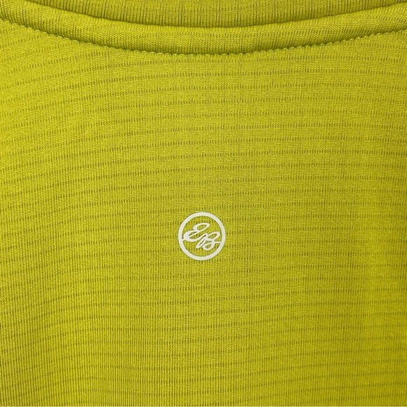Eddie Bauer High Route Grid Fleece Pullover Chartreuse M NWT - Picture 6 of 10